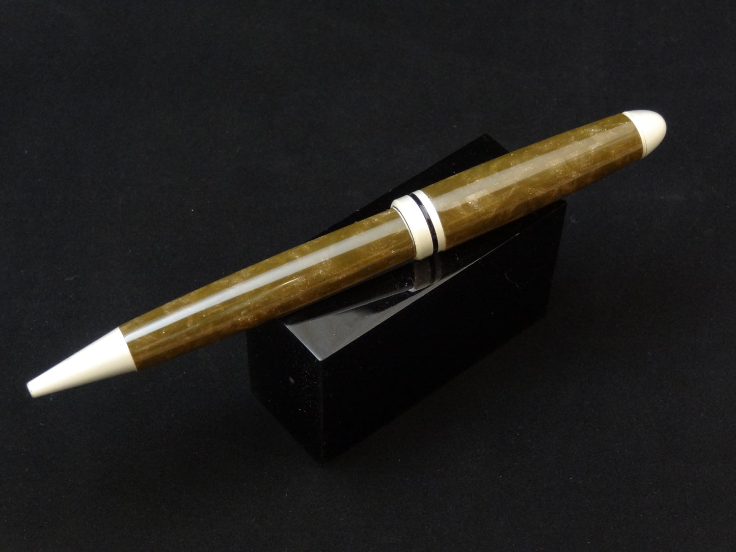 Brown Burl Corian Pen