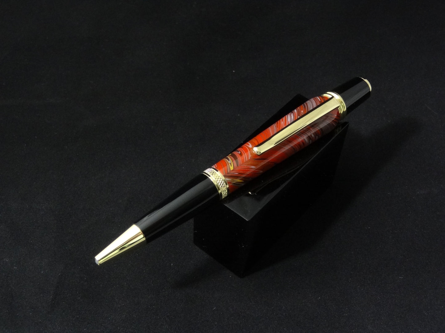 Marbled Paper Acrylic Ink Pen Holiday