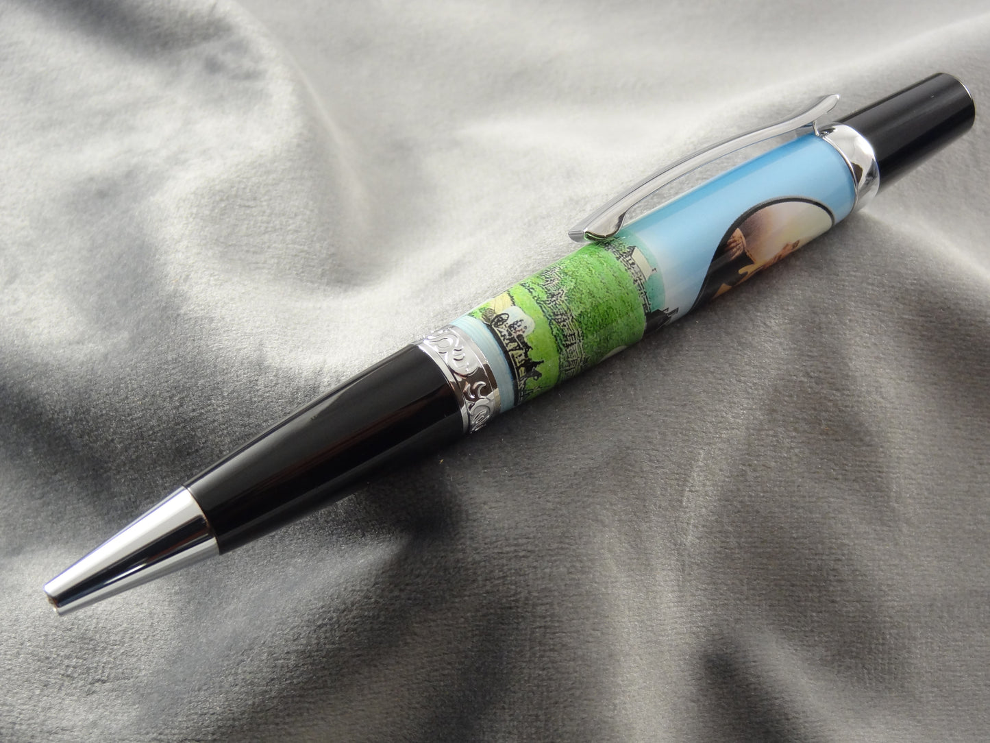 George Washington Historical Pen with Coin and COA