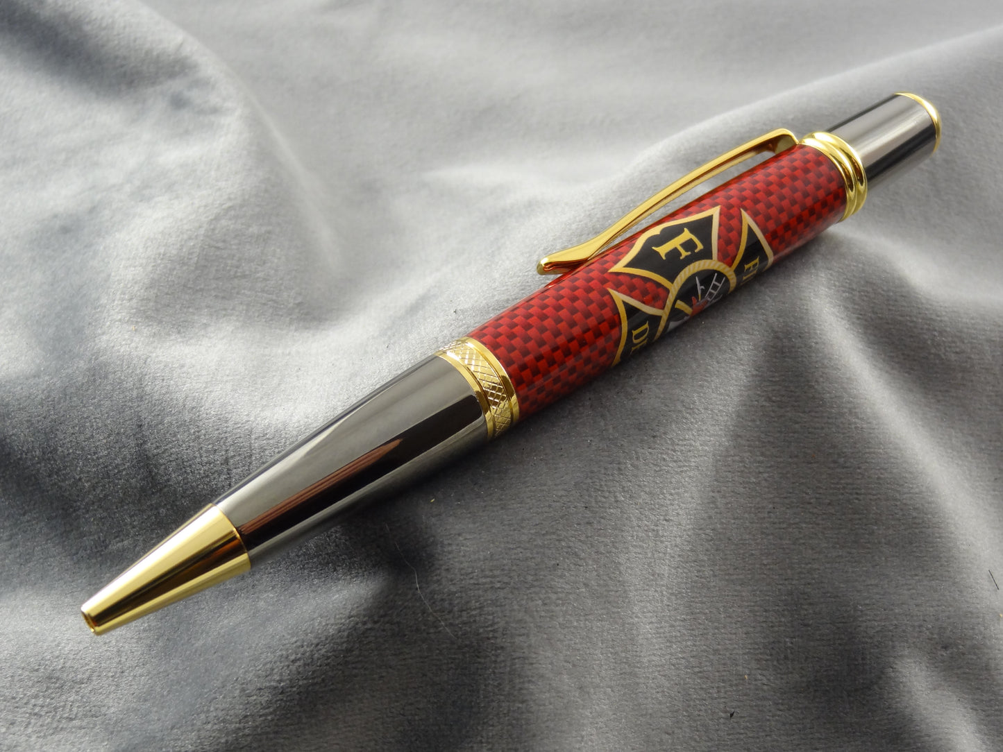 Fire Department Emblem Ink Pen