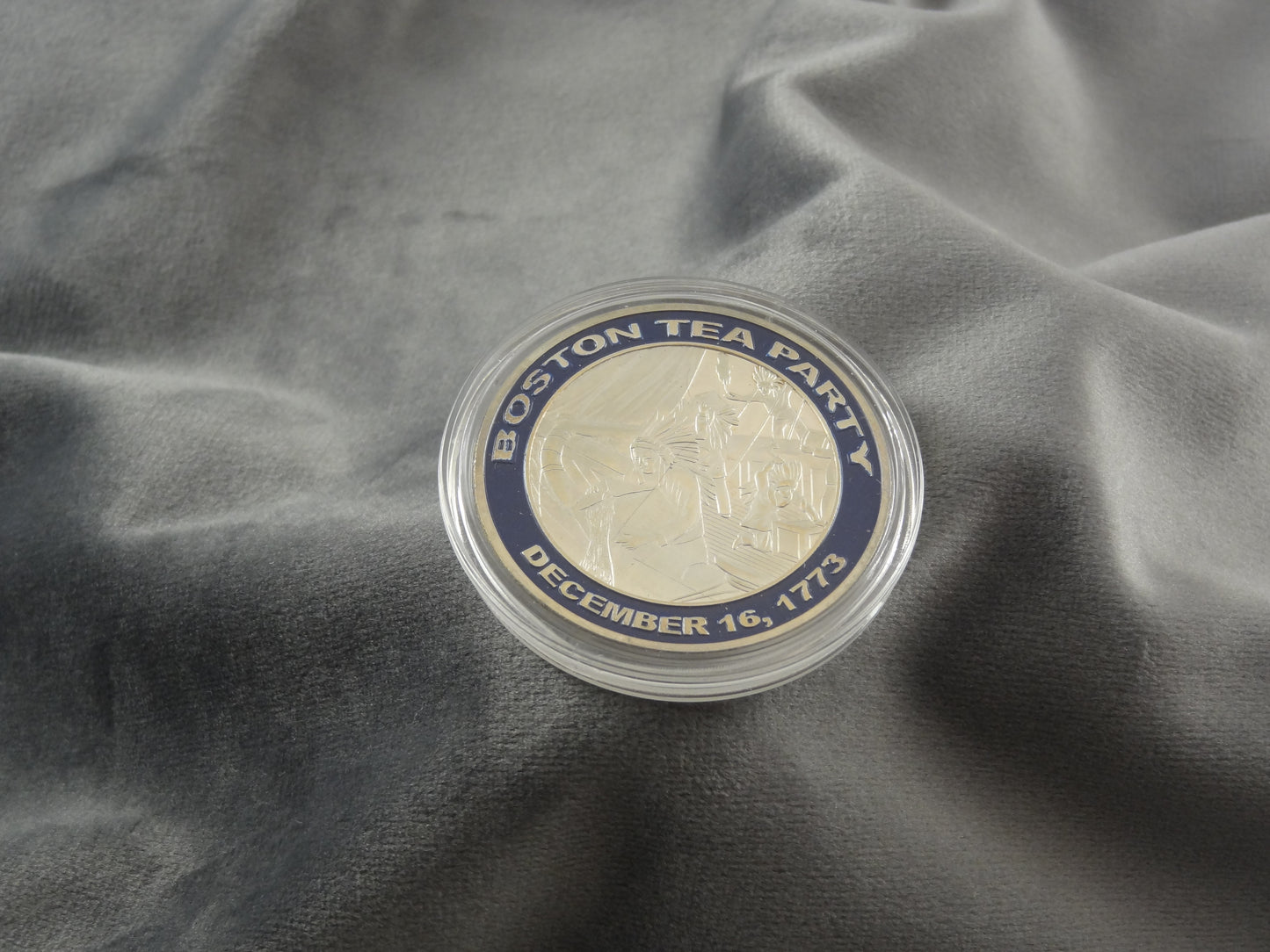 Old North Church Ink Pen with Coin and COA