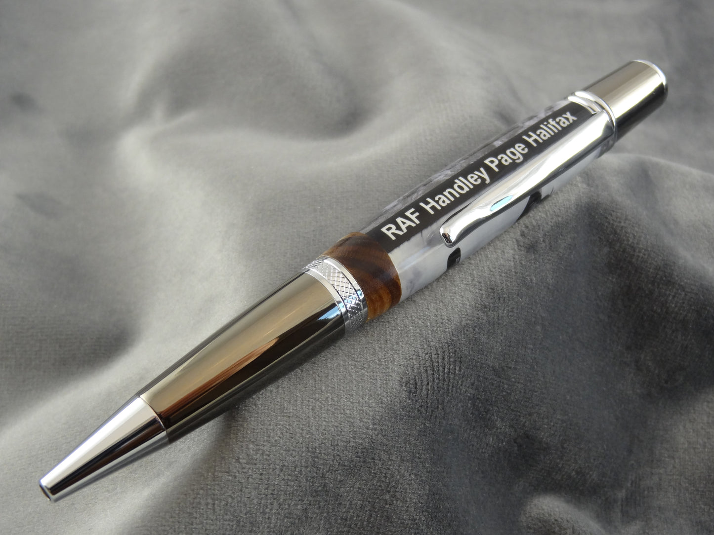 RAF Handley Page Halifax Ink Pen with COA