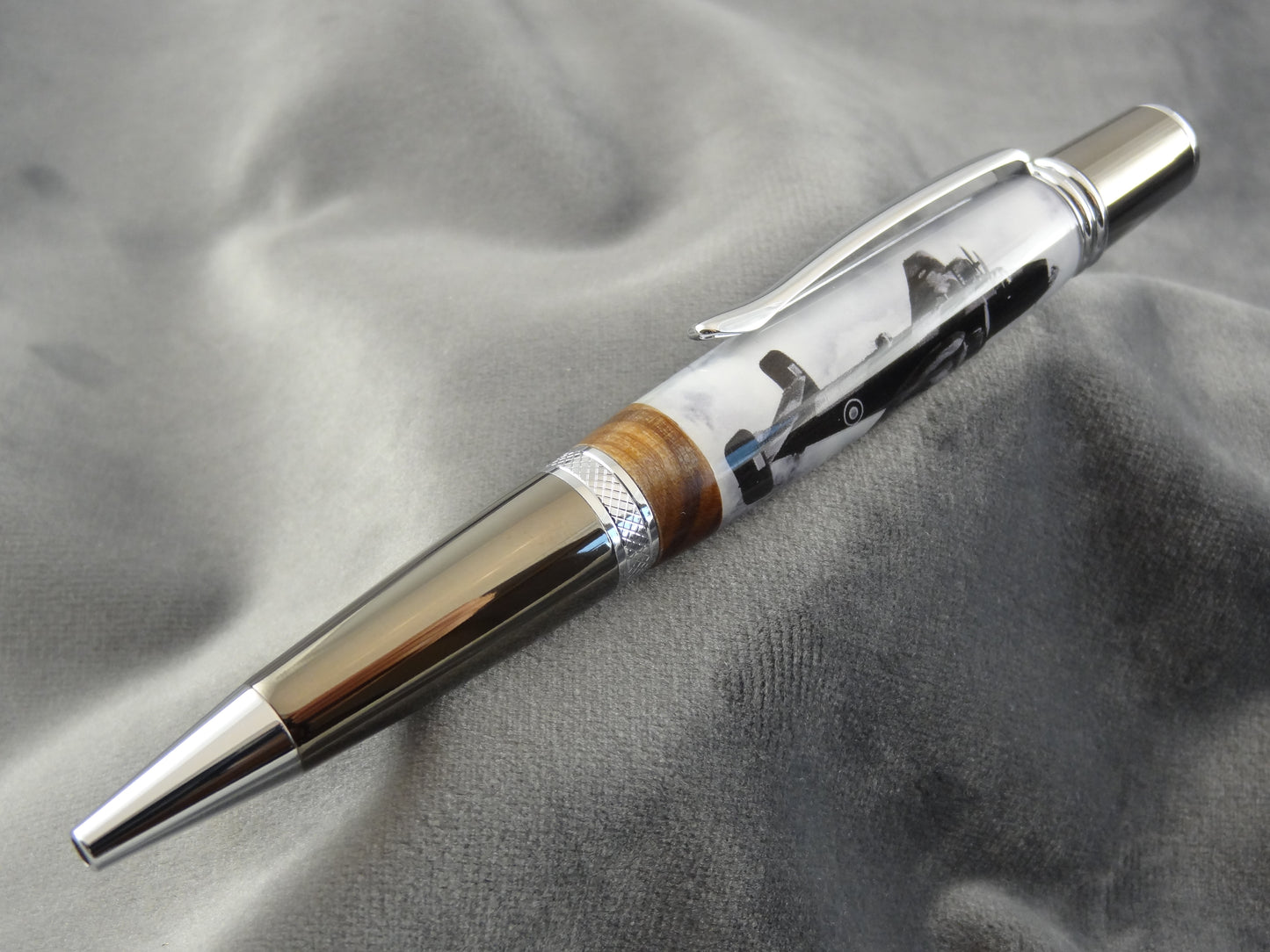 RAF Handley Page Halifax Ink Pen with COA