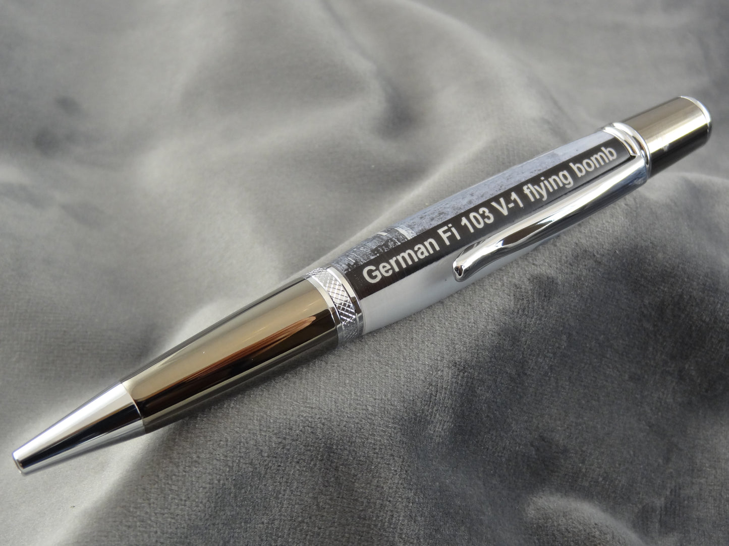 WWII Vengeance V-1 Rocket Flying Bomb Ink Pen with COA