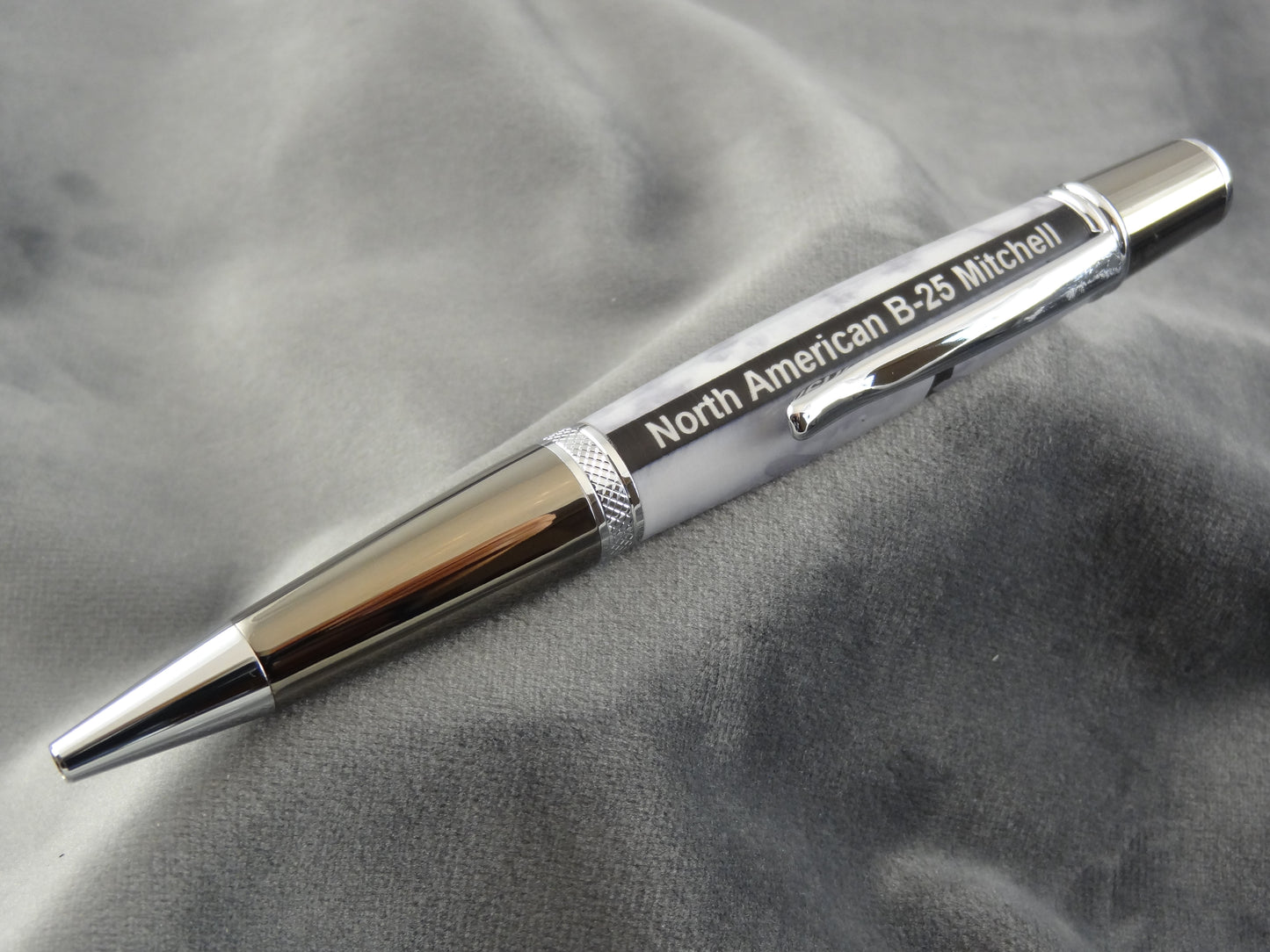North American B-25 Mitchell Ink Pen with COA