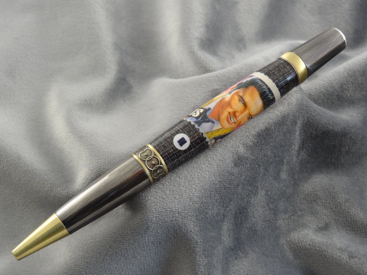 Elvis Stamp Ink Pen with COA