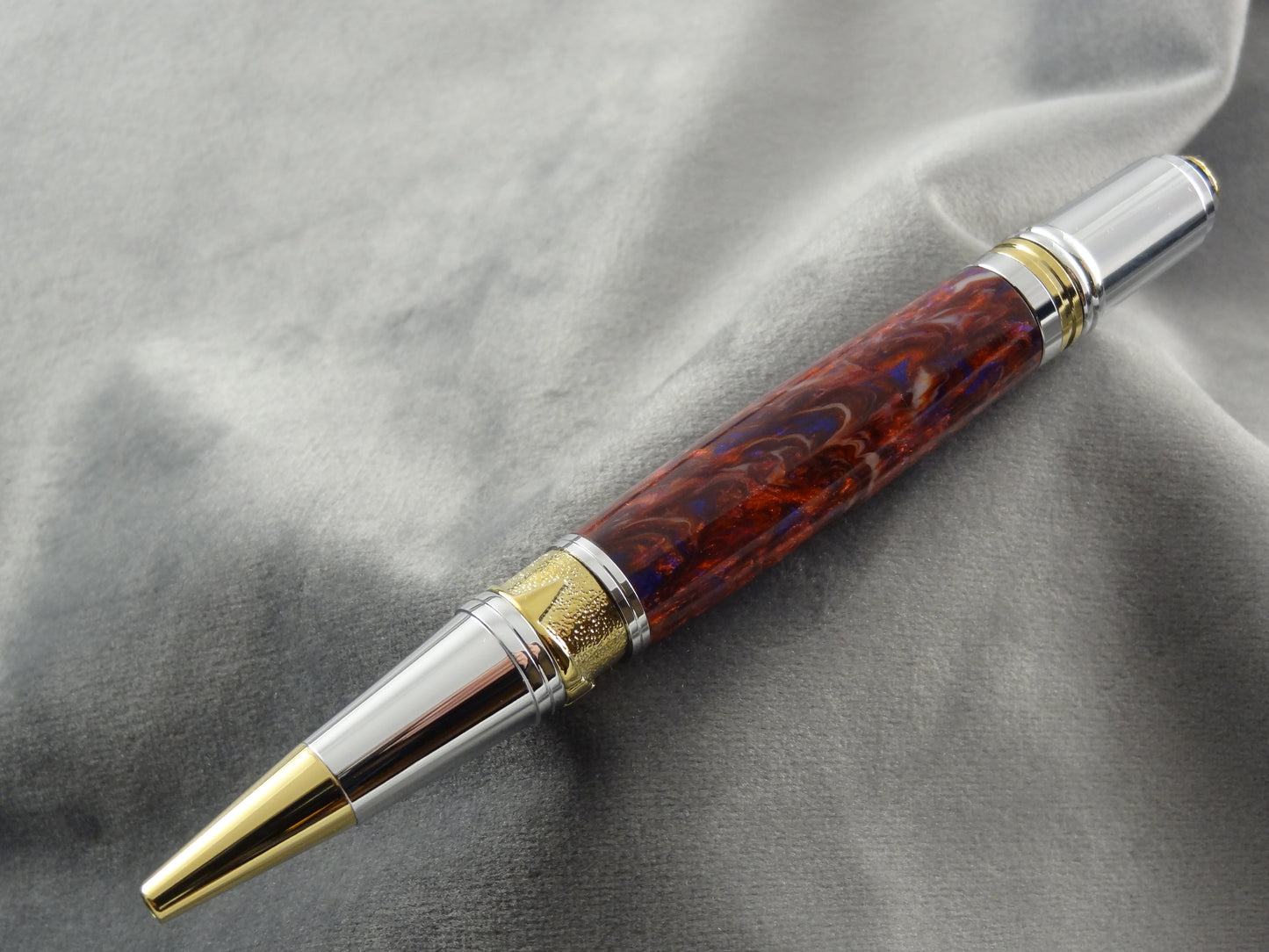 Art Deco Lavender Acrylic Ink Pen