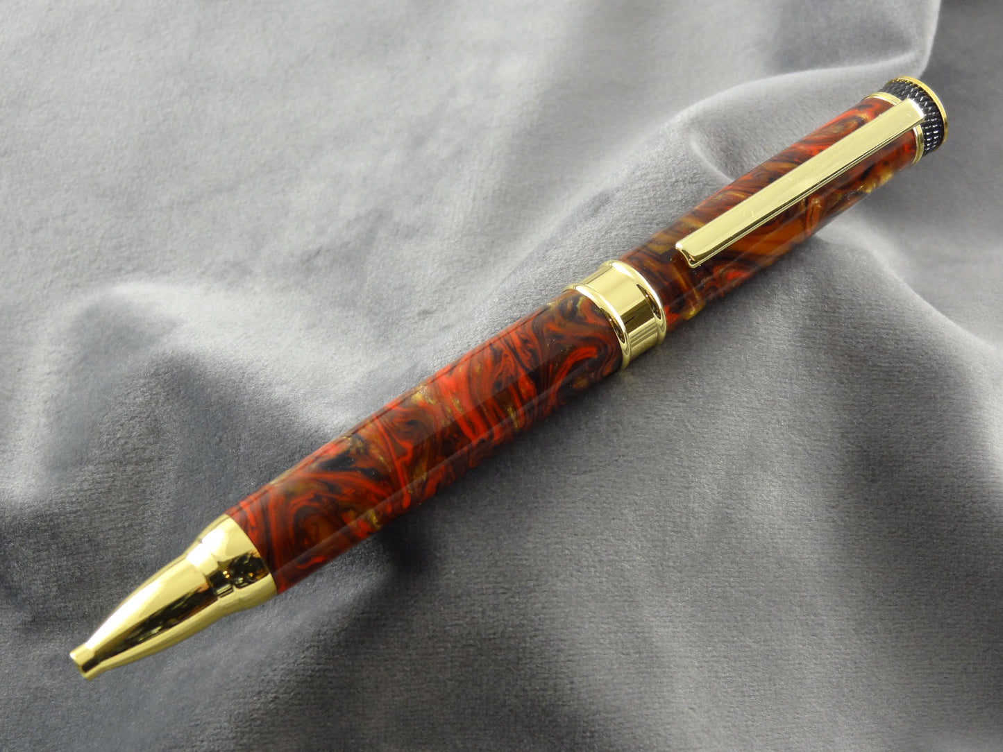 Flowing Lava Acrylic Ink Pen