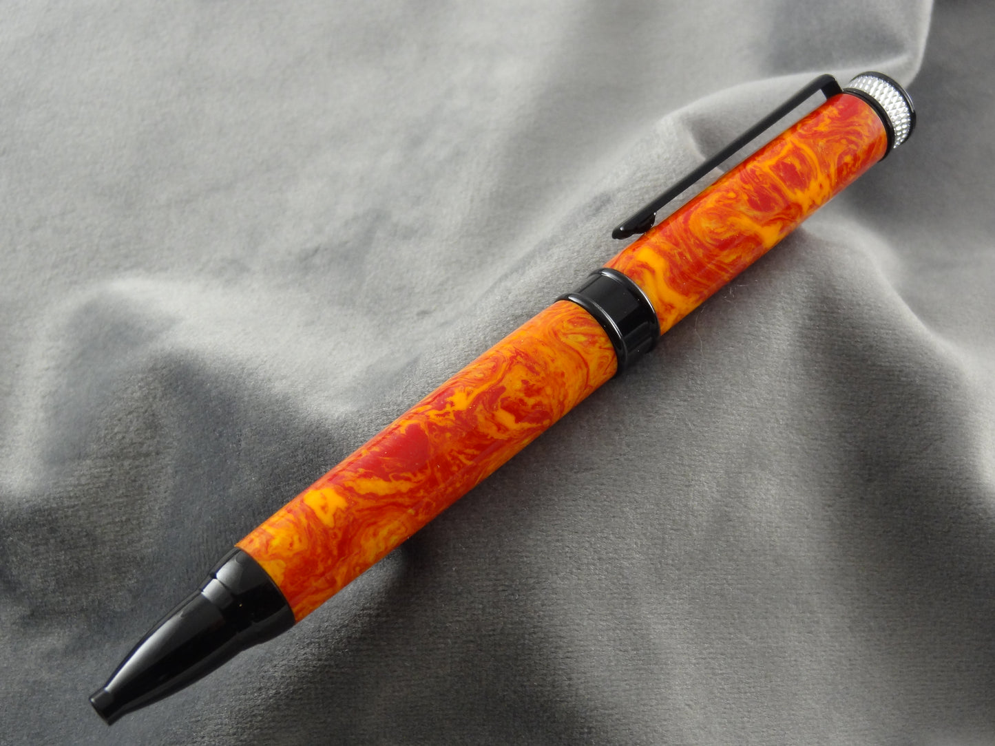 Flames Acrylic Ink Pen