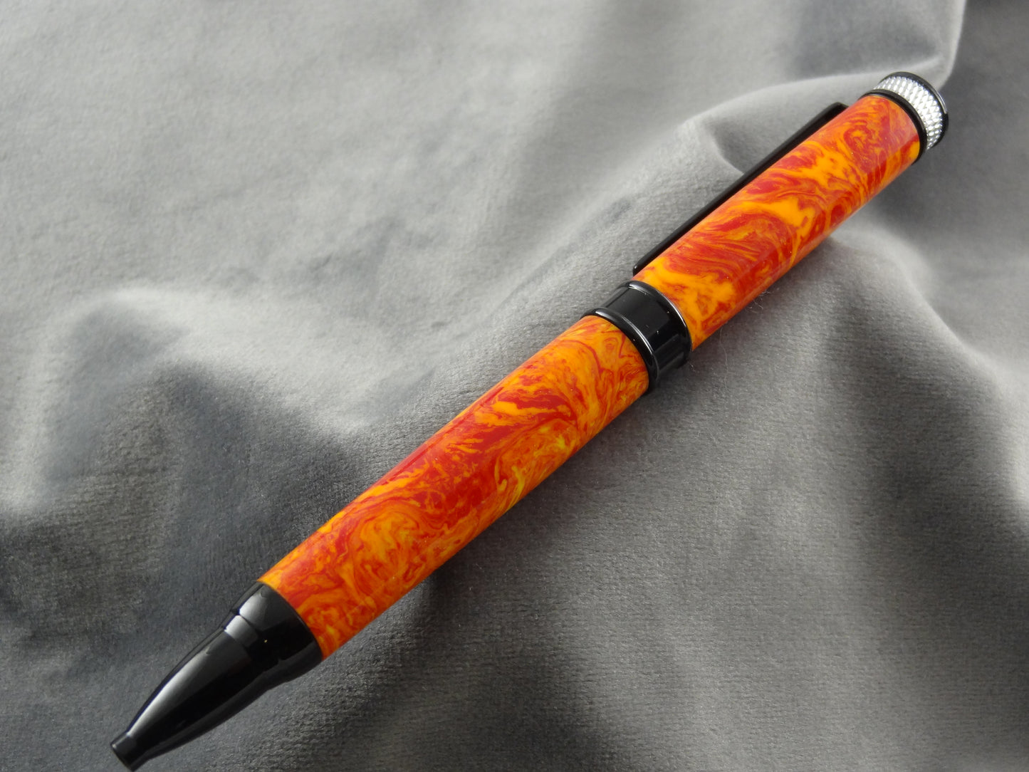 Flames Acrylic Ink Pen