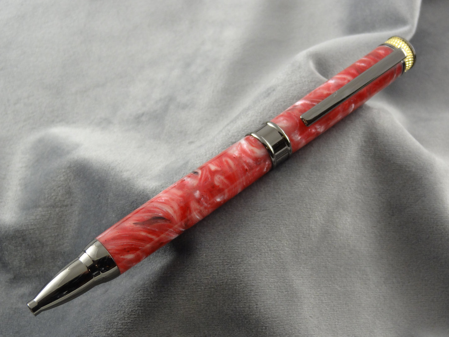 Christmas Cane Acrylic Ink Pen