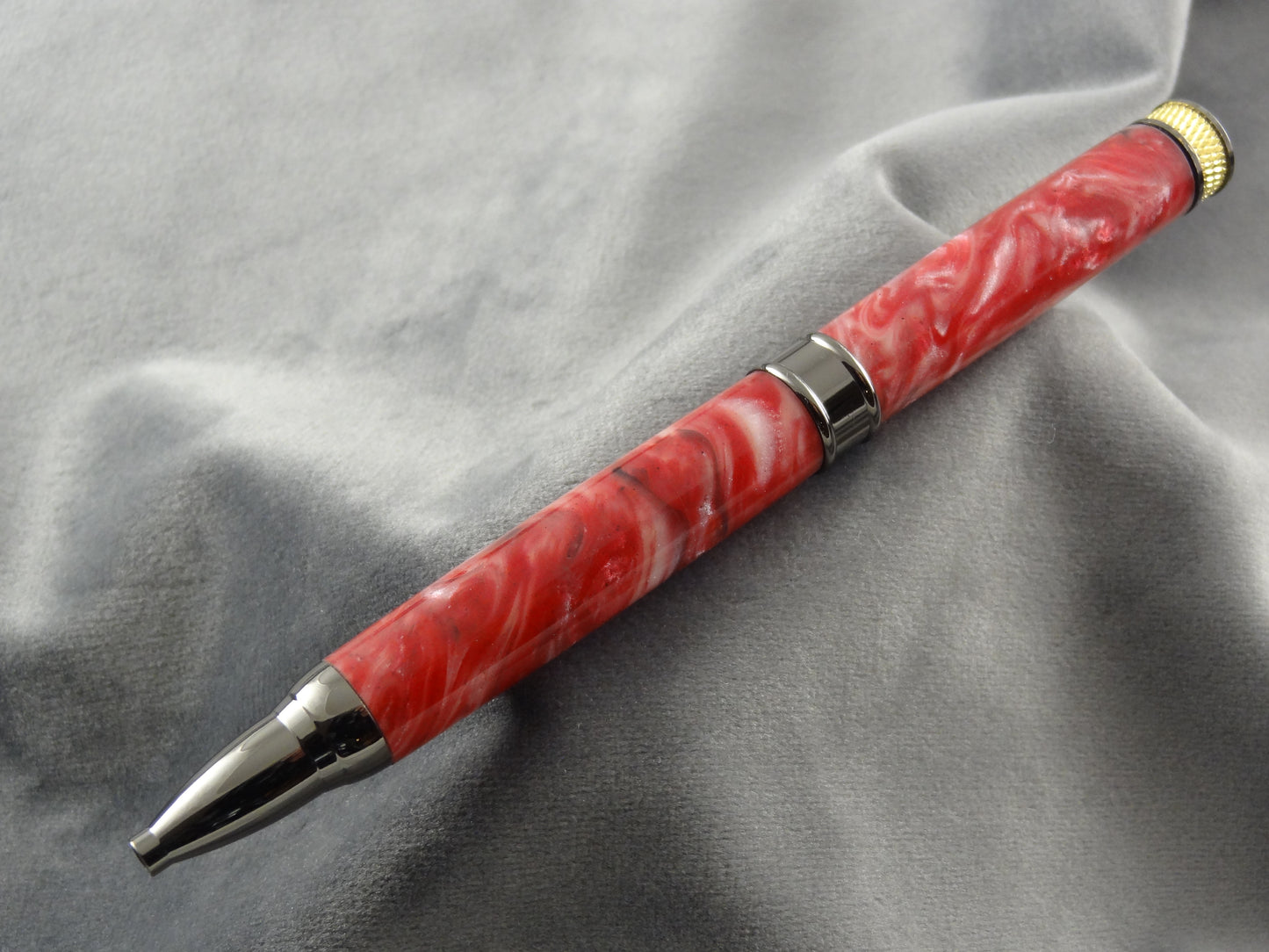Christmas Cane Acrylic Ink Pen