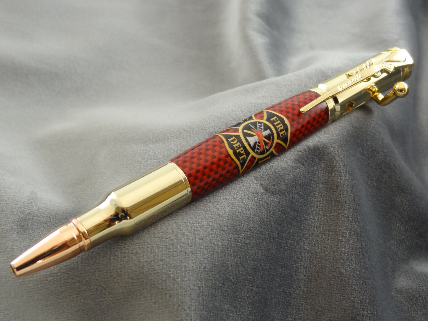 Firefighters Maltese Cross Rollerball Ink Pen