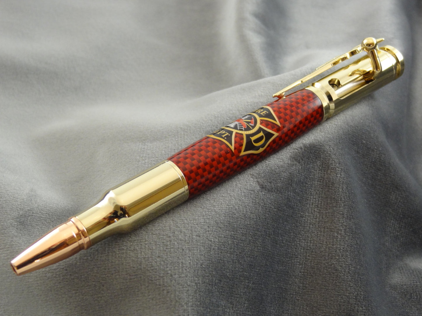 Firefighters Maltese Cross Rollerball Ink Pen
