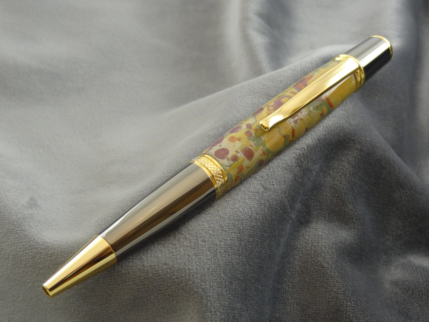 Marbled Paper Ink Pen