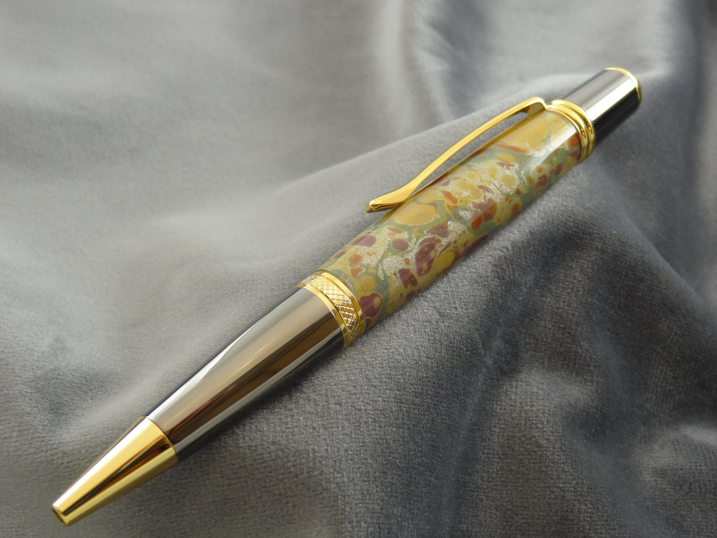 Marbled Paper Ink Pen