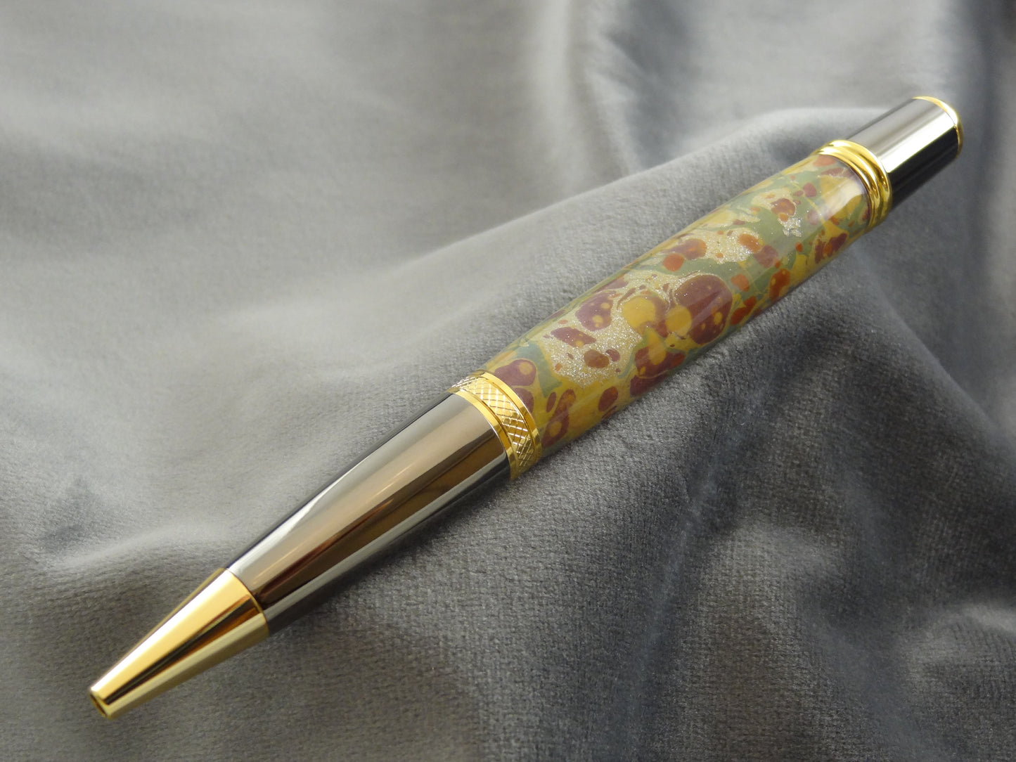 Marbled Paper Ink Pen