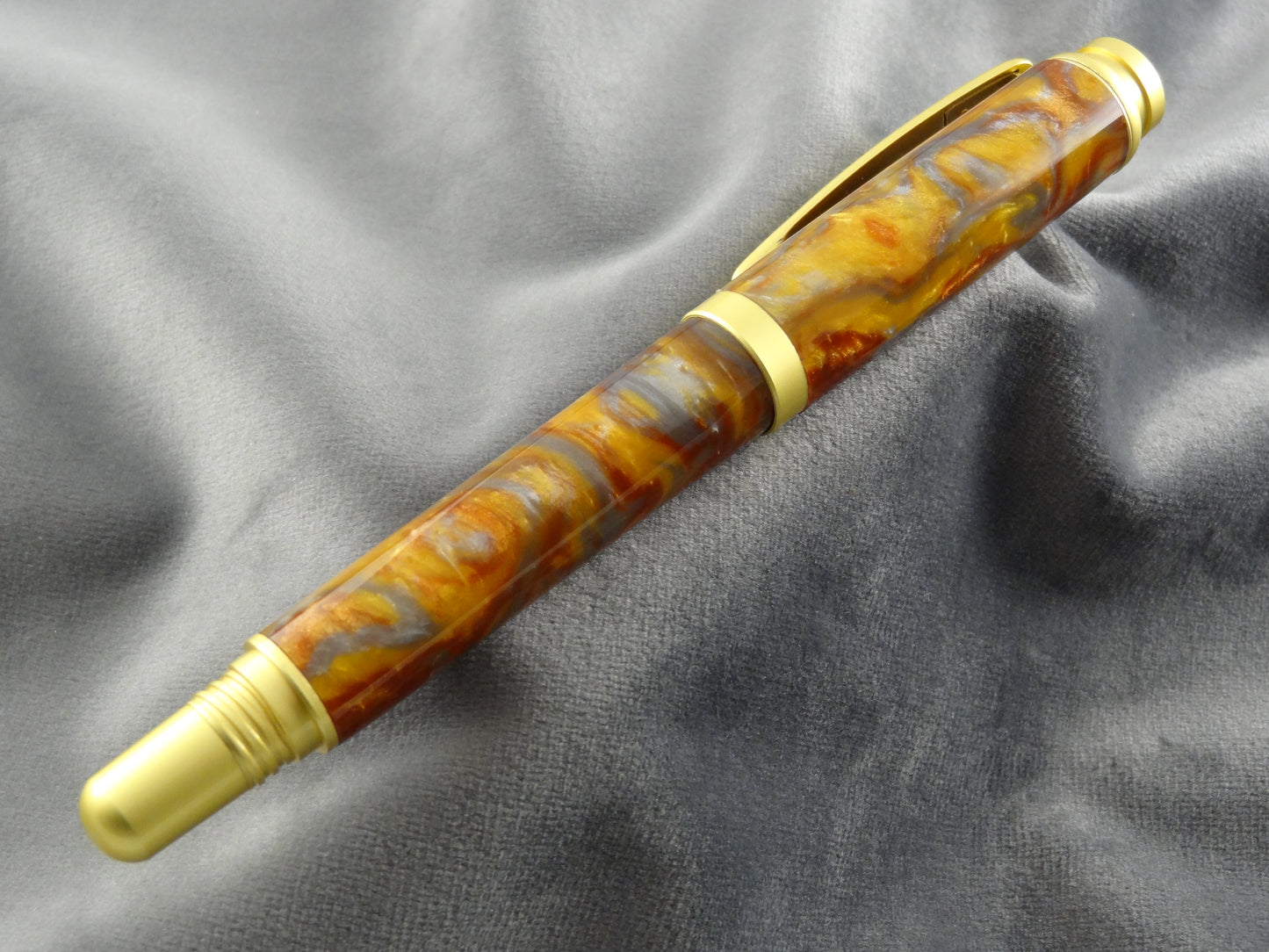 Molten Metal Swirled Acrylics Fountain Pen