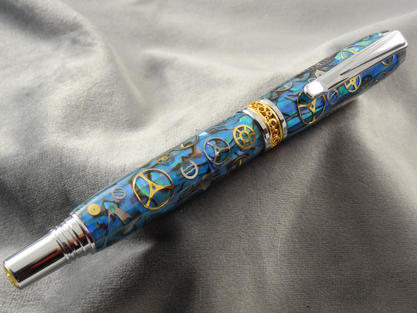 Breitling Watch Face and Parts Rollerball Ink Pen