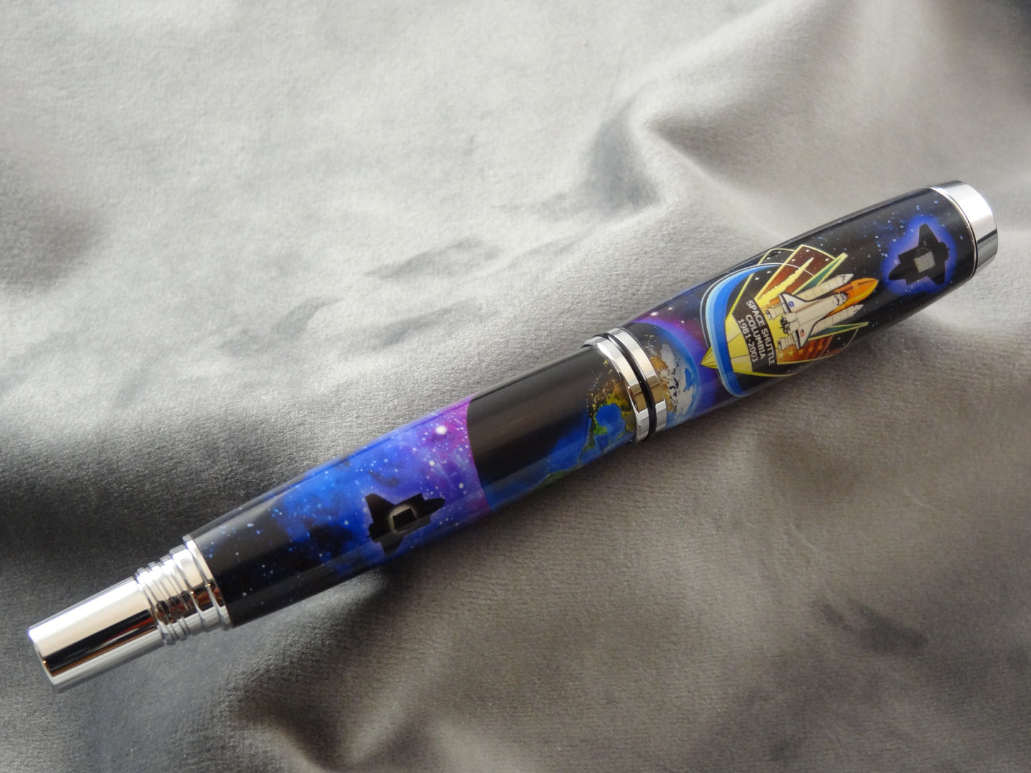 Columbia Shuttle Historical Pen with COA