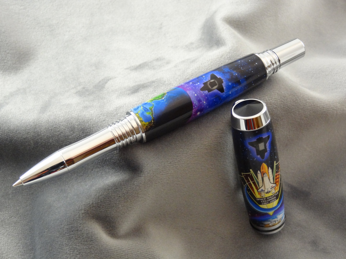 Columbia Shuttle Historical Pen with COA