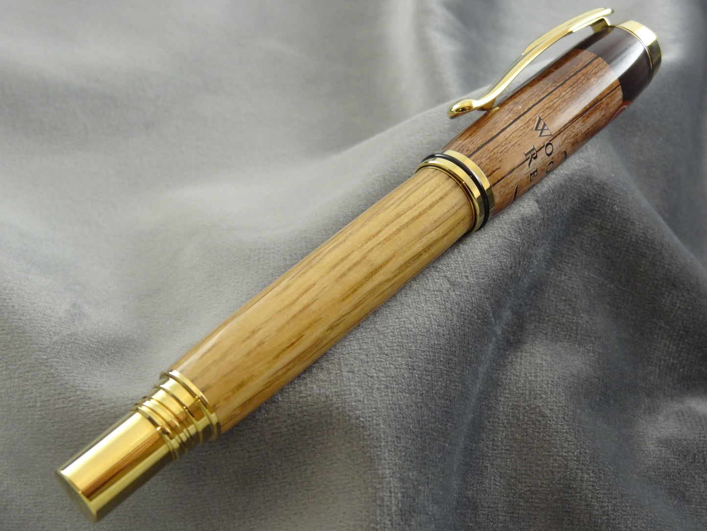 Bourbon Stave Rollerball Pen with COA