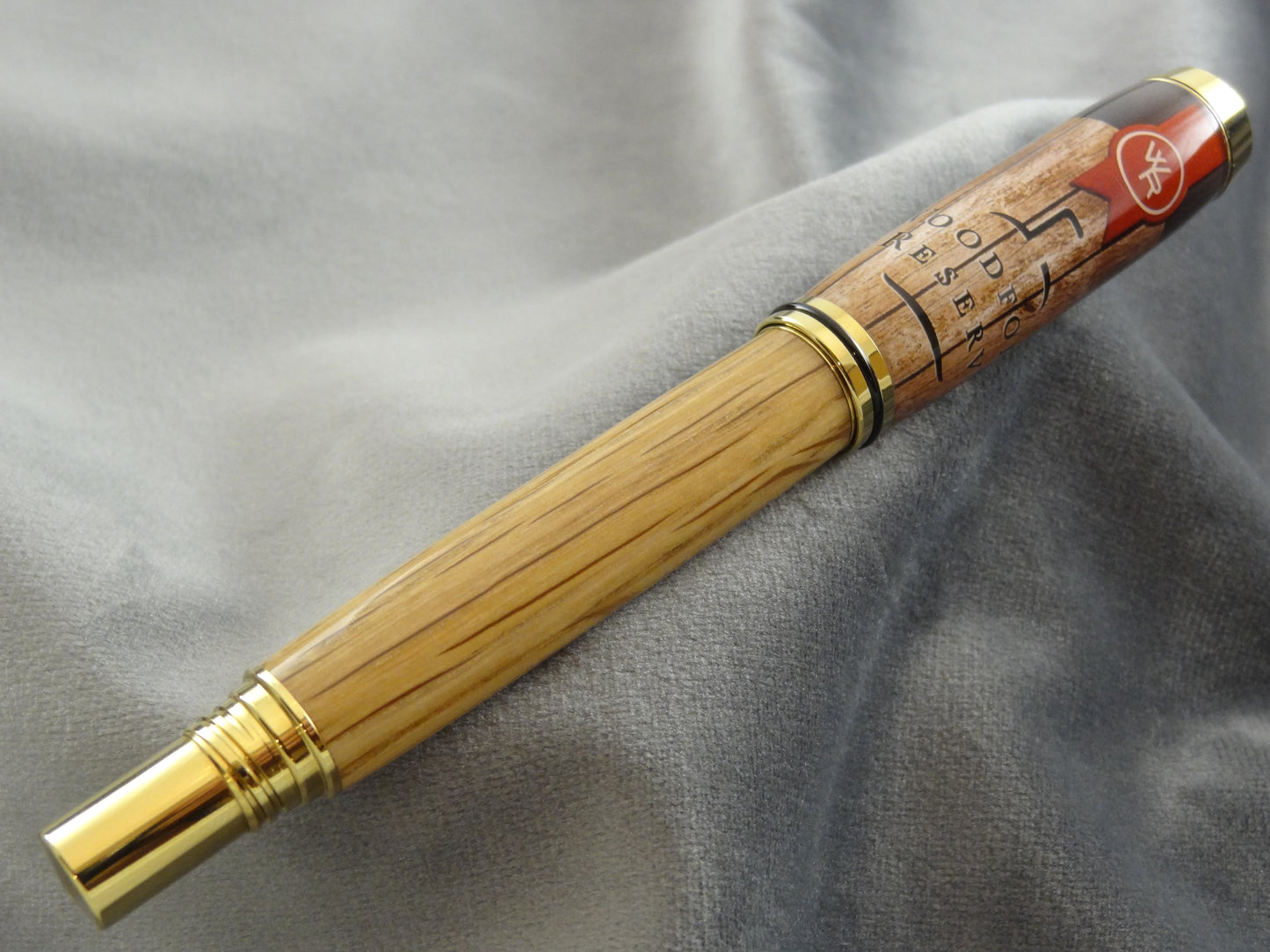 Bourbon Stave Rollerball Pen with COA