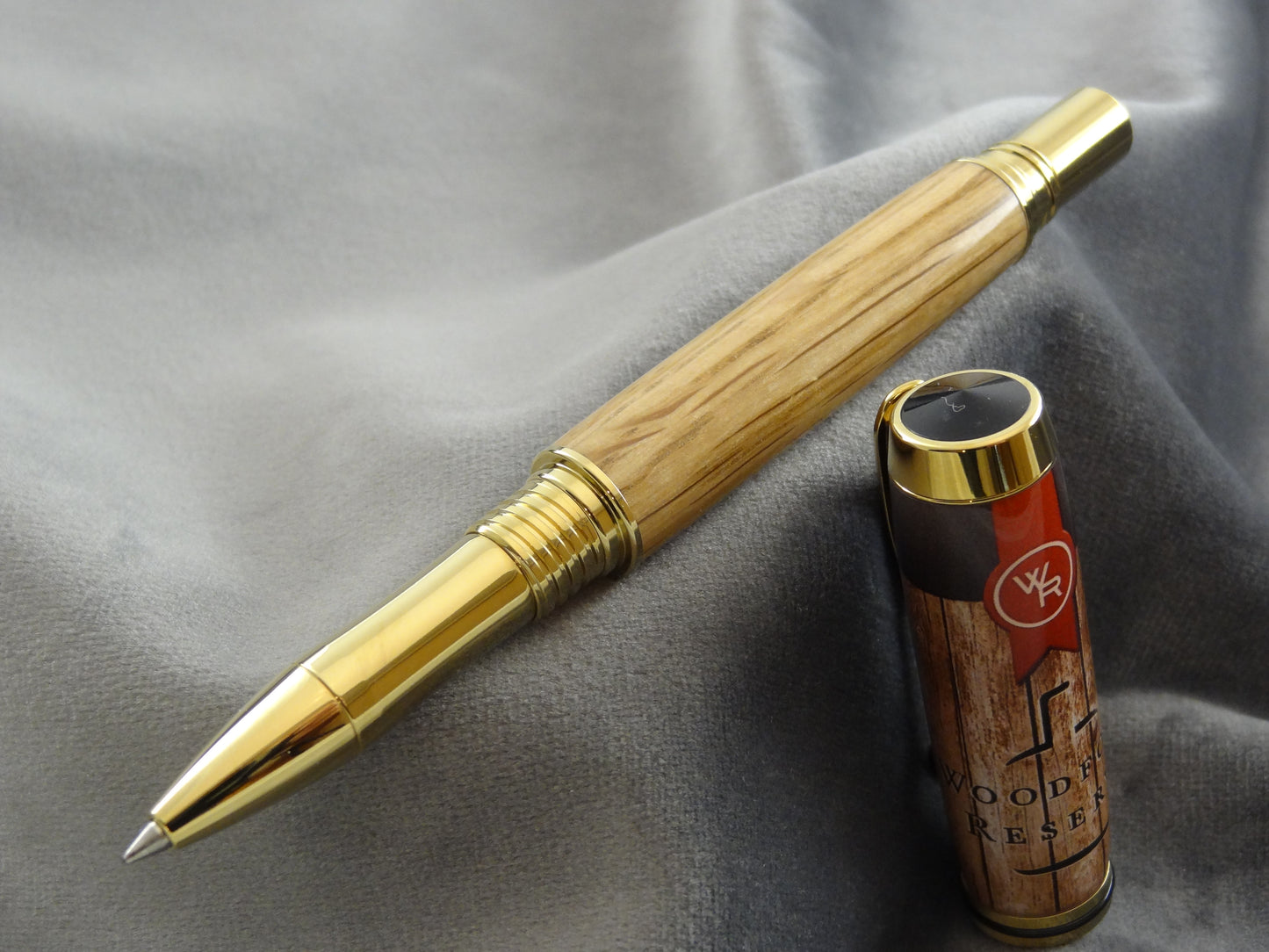 Bourbon Stave Rollerball Pen with COA