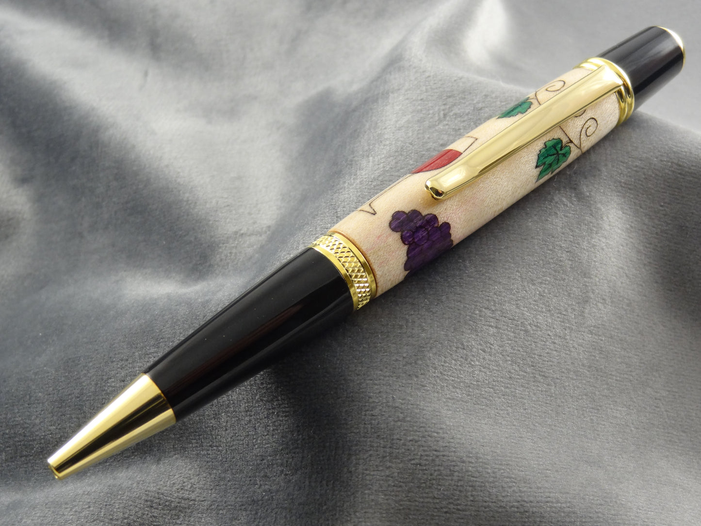 Wine Lovers Inlay Ink Pen