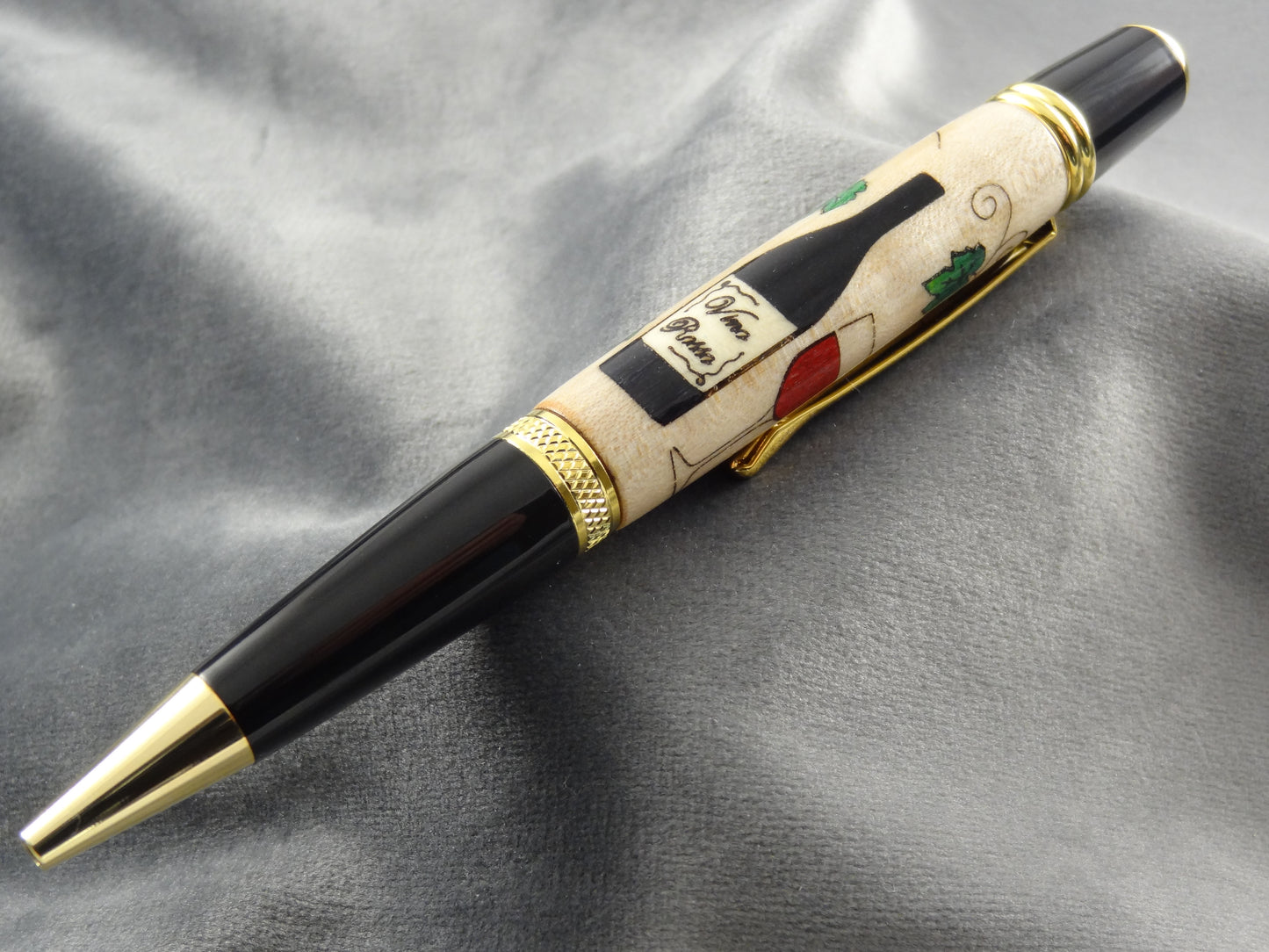 Wine Lovers Inlay Ink Pen