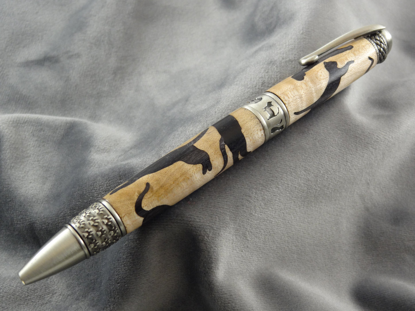 Cats, Cats, and more Cats Inlay Ink Pen