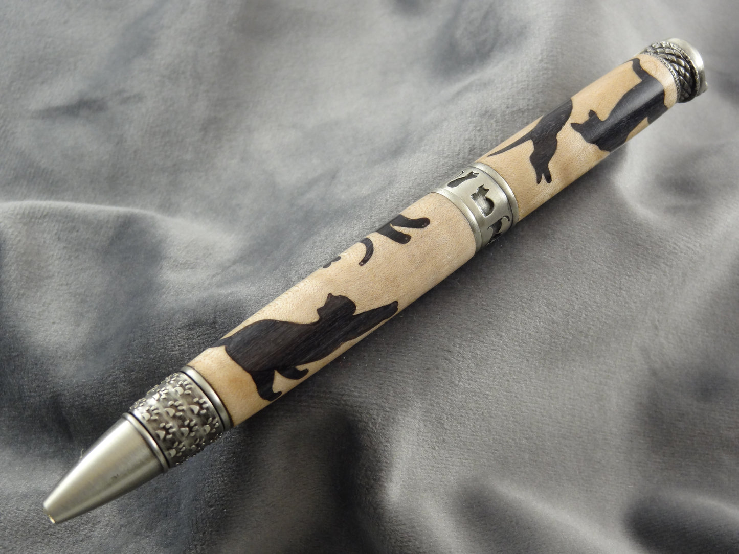 Cats, Cats, and more Cats Inlay Ink Pen