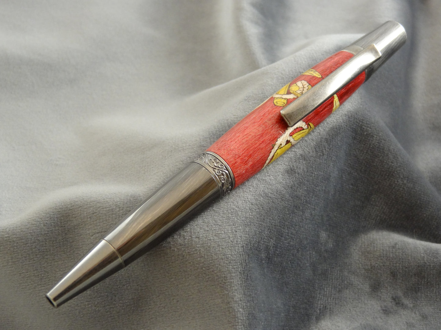 Marine Inlay Rollerball Ink Pen