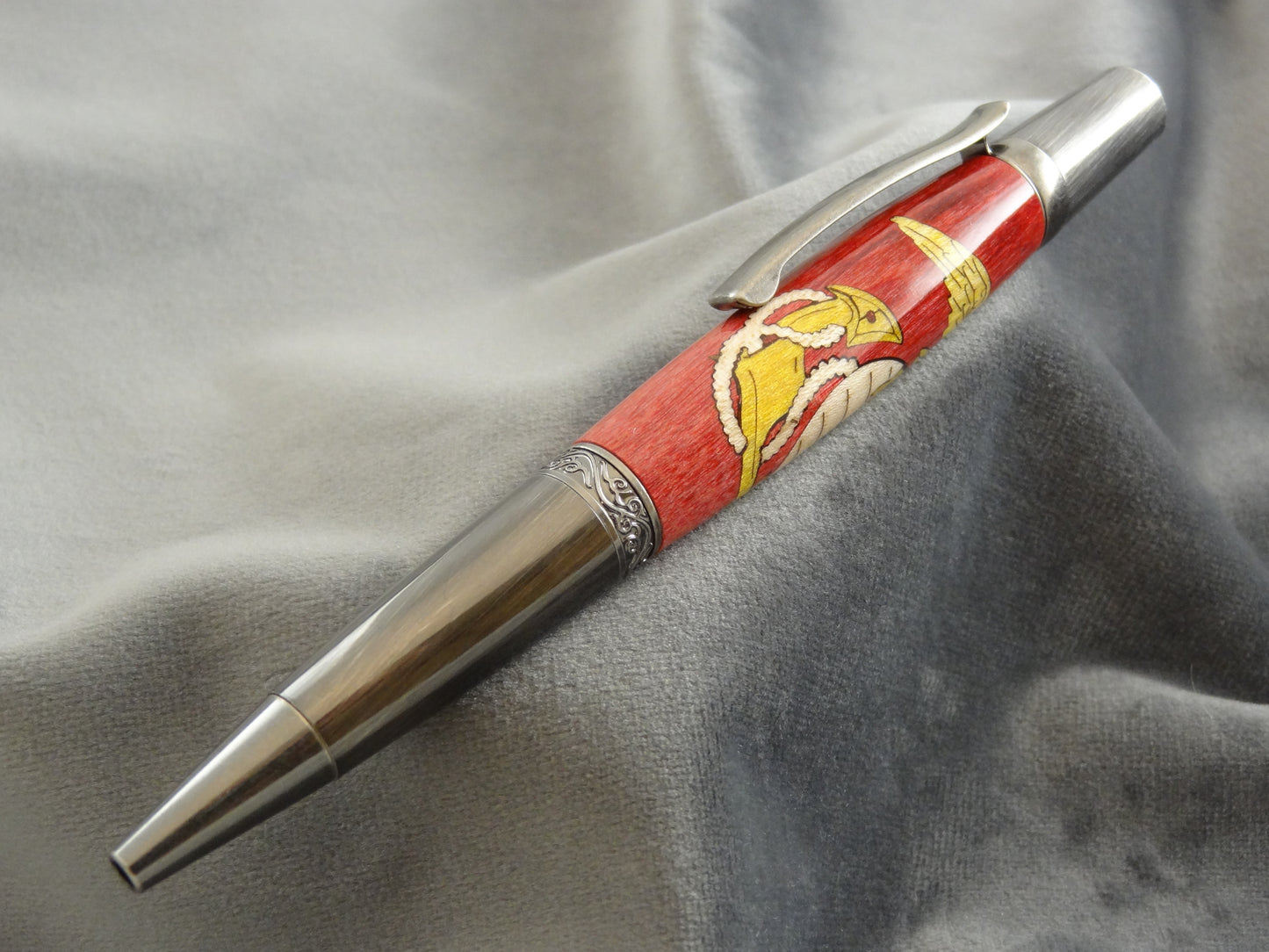 Marine Inlay Rollerball Ink Pen