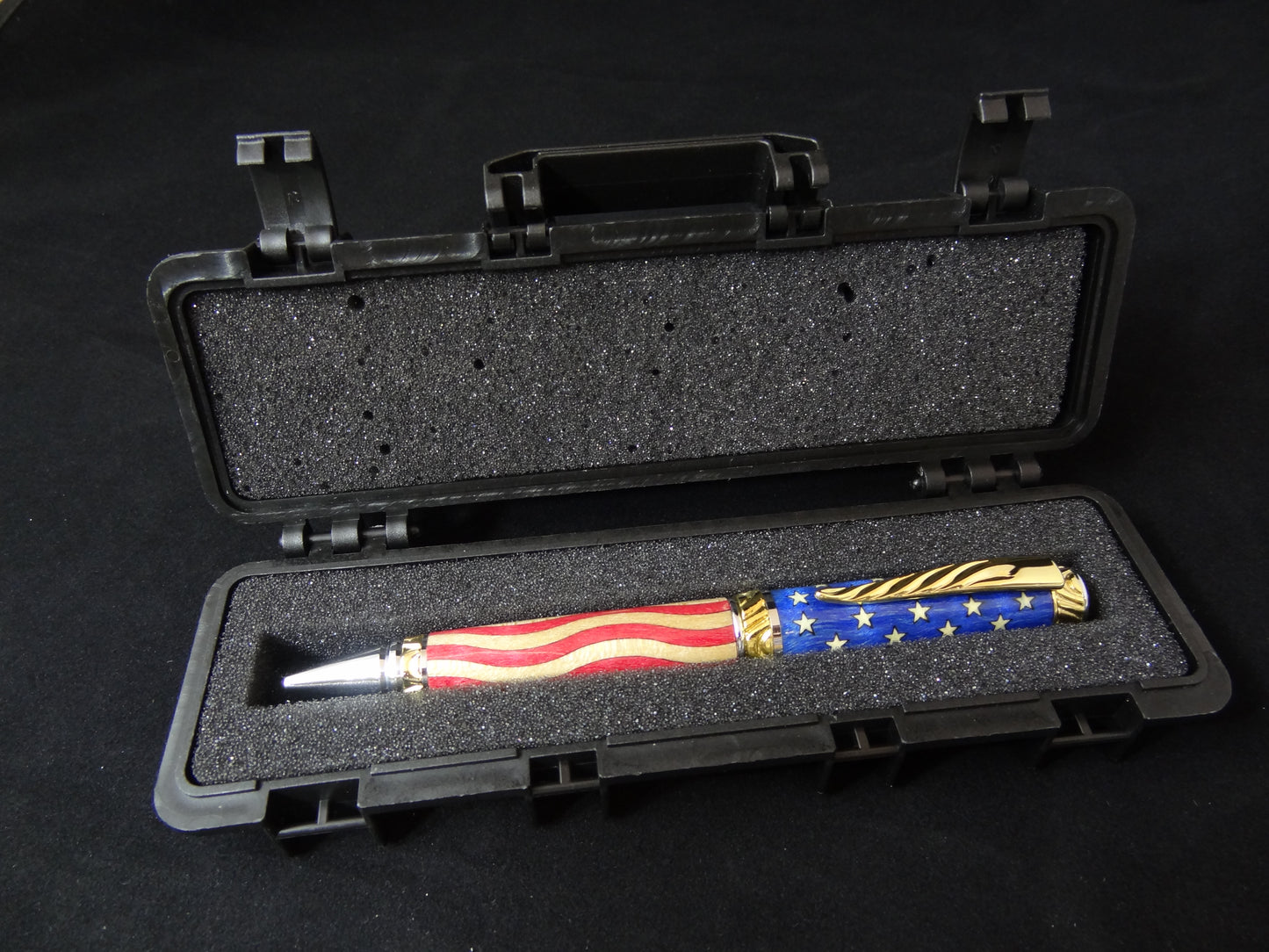 Navy Insignia Inlay Ink Pen