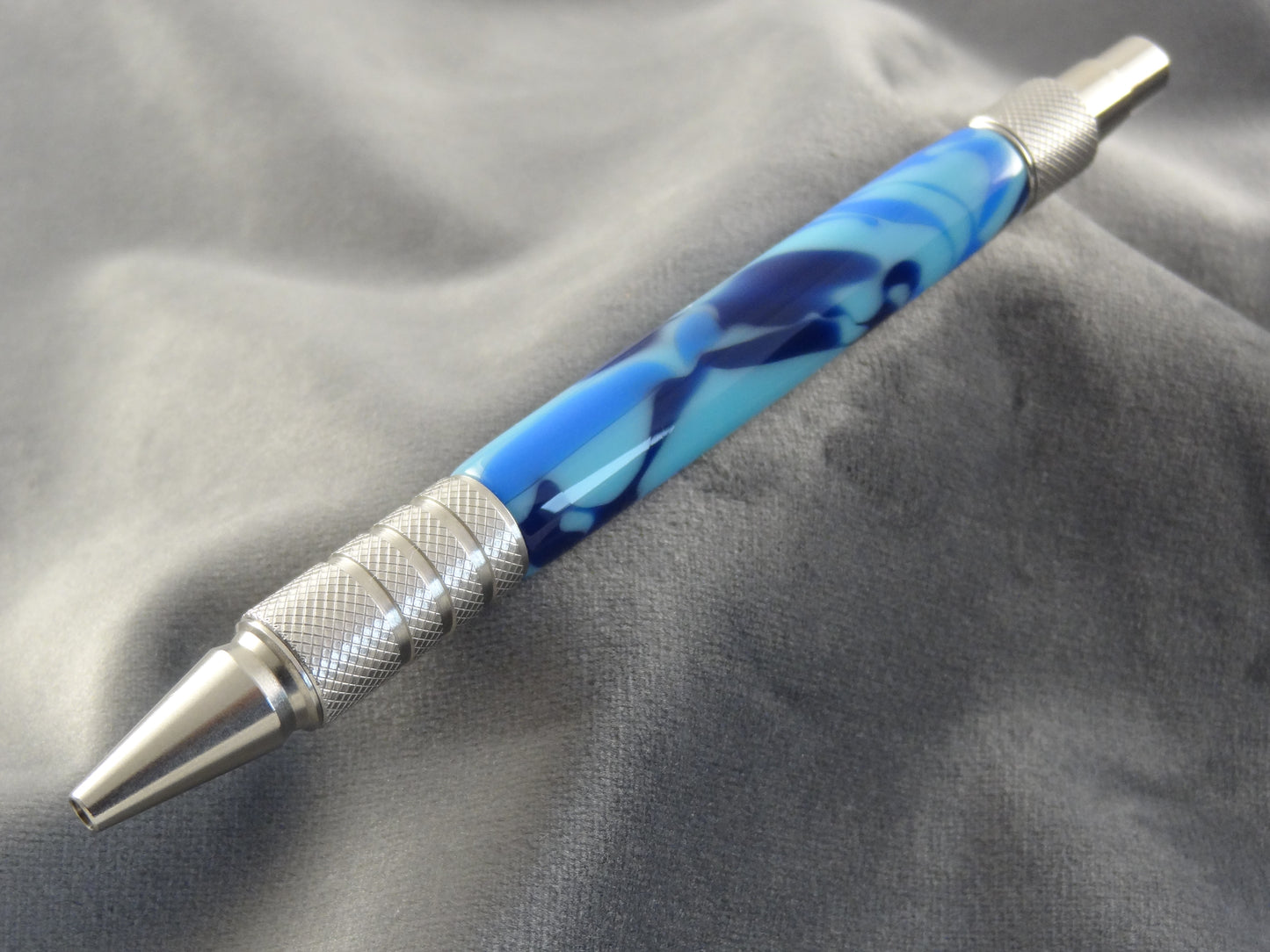 Navy Camouflage Dura Click Ink Pen