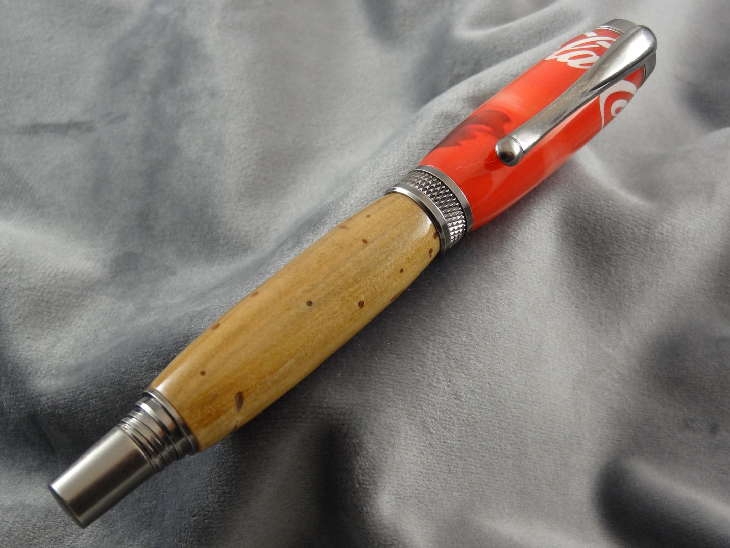 Coca Cola Pinup Barrel Historical Ink Pen