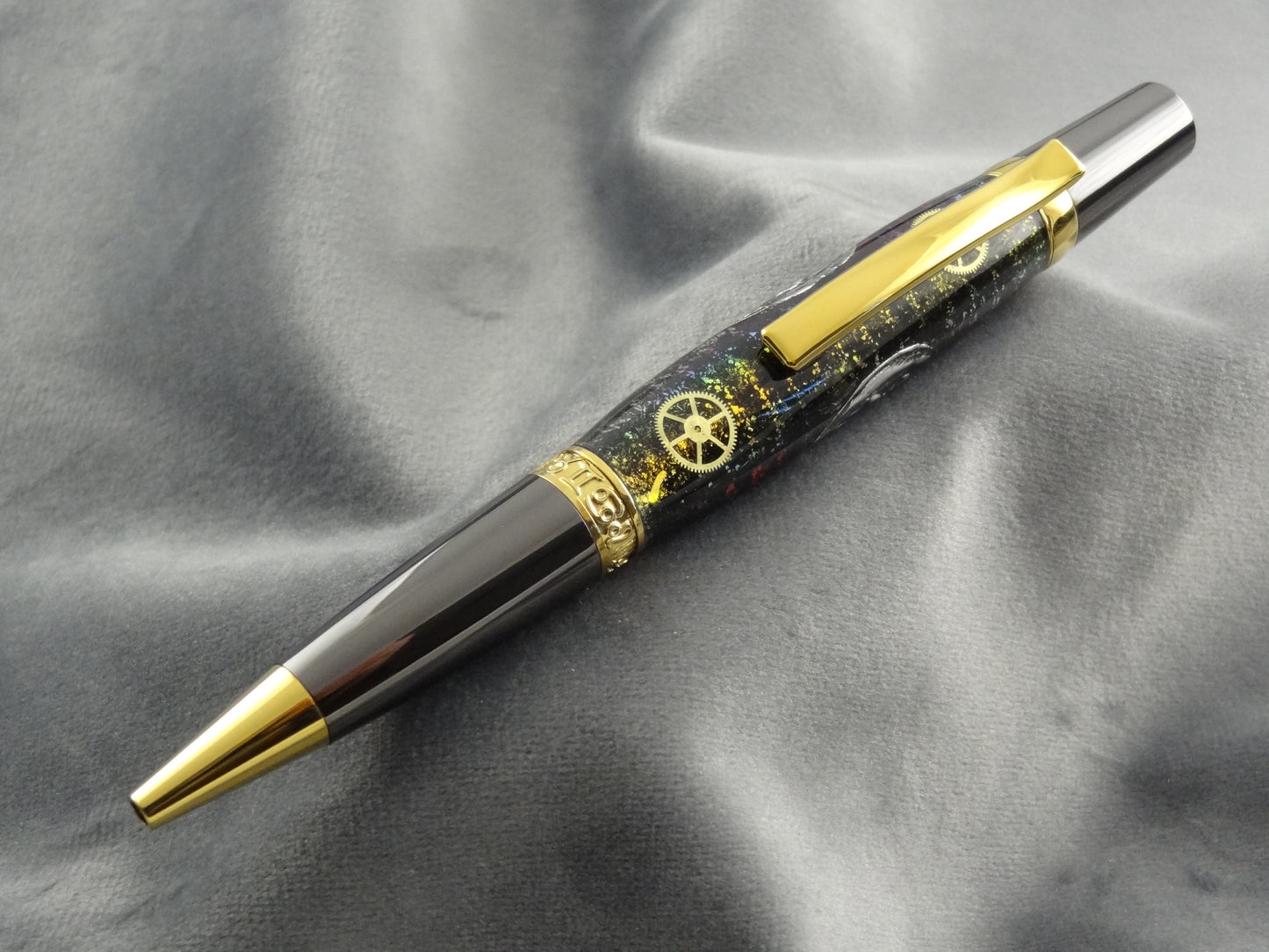 Zodiac Metalworks Gears Ink Pen