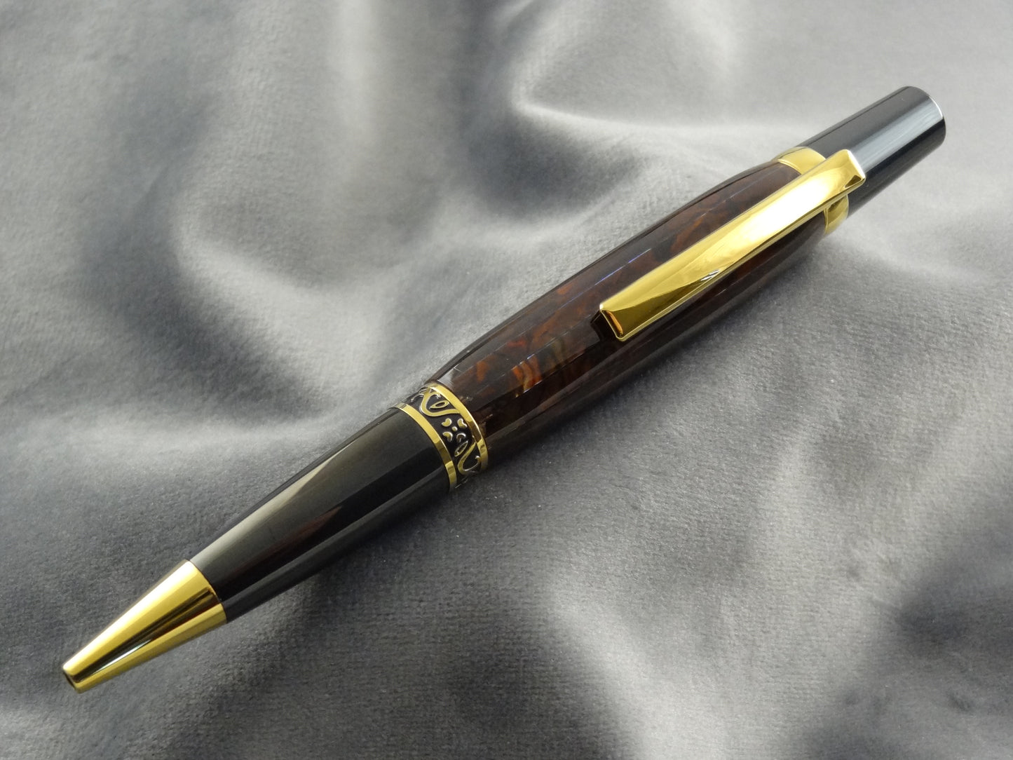 Abalone Shell Root Beer Ink Pen