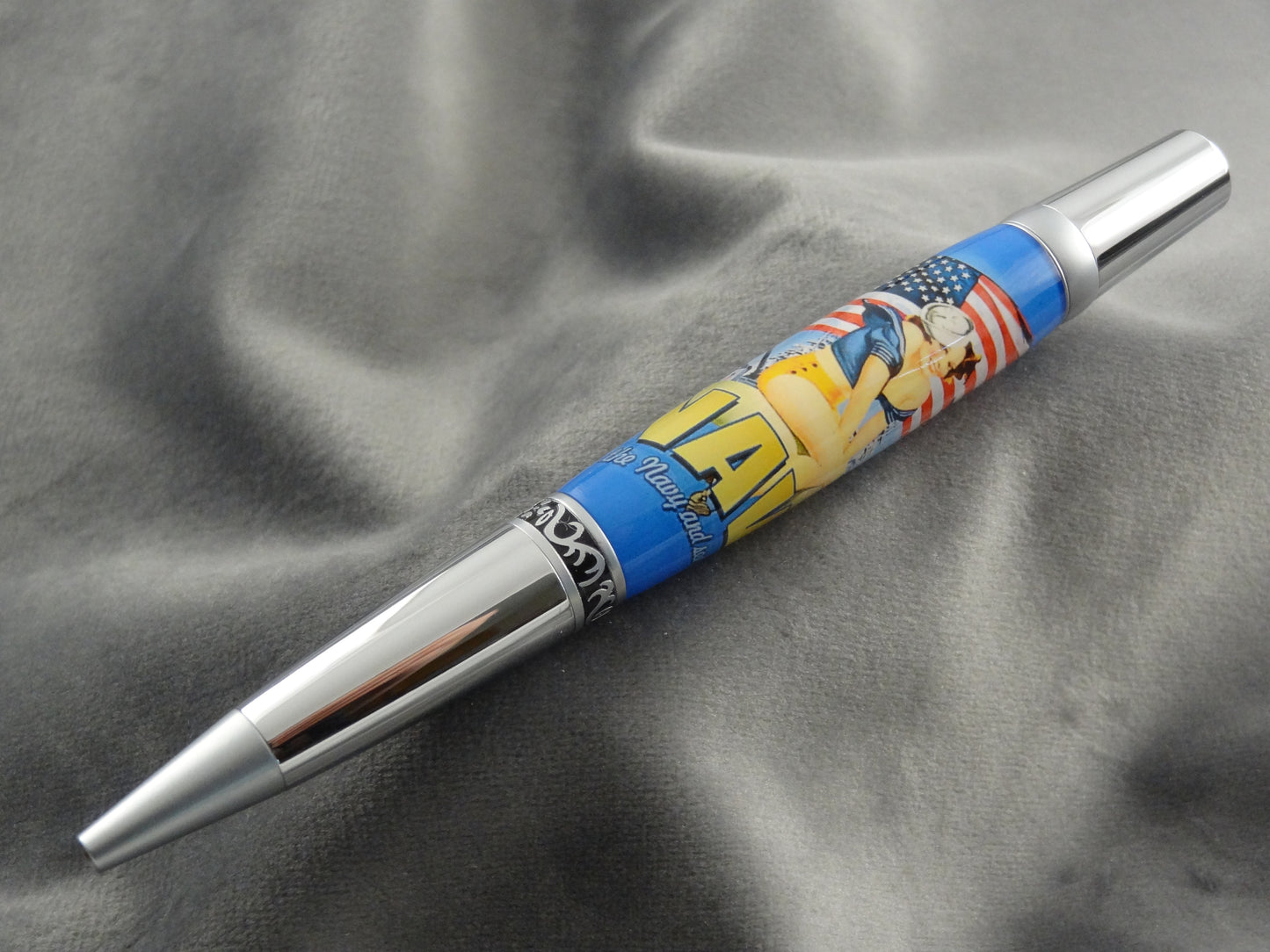 USN Pin-Up Girl Ink Pen