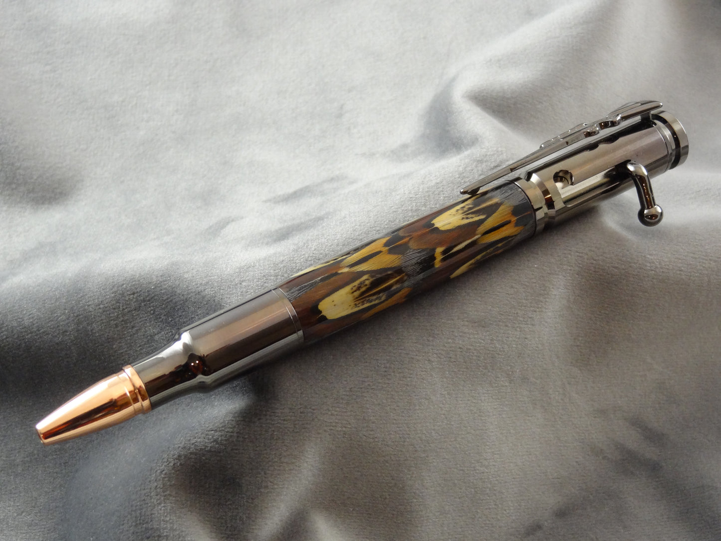 Fantastic Feathers Rink Neck Pheasant Acrylic Ink Pen