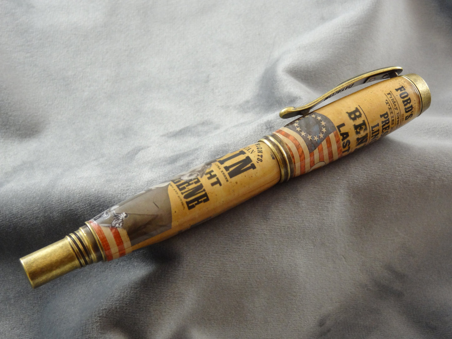 Ford's Theatre Historical Ink Pen with COA
