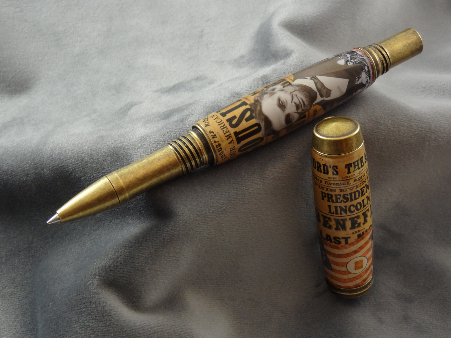 Ford's Theatre Historical Ink Pen with COA