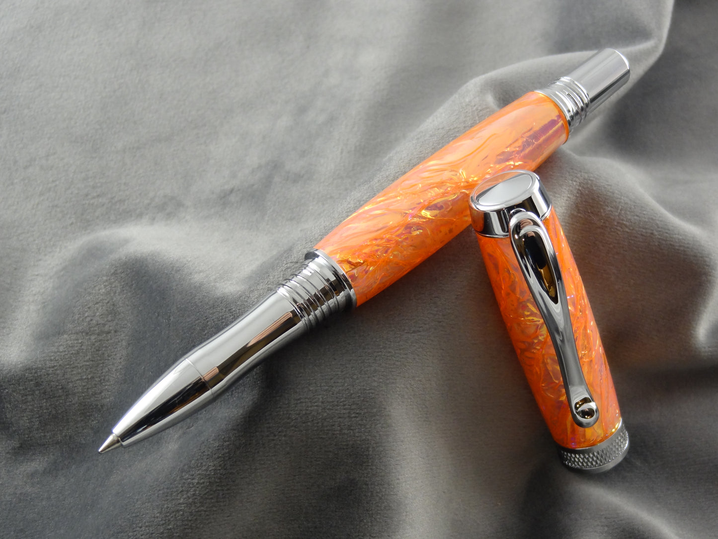 Opal FX Electric Peach Rollerball Ink Pen