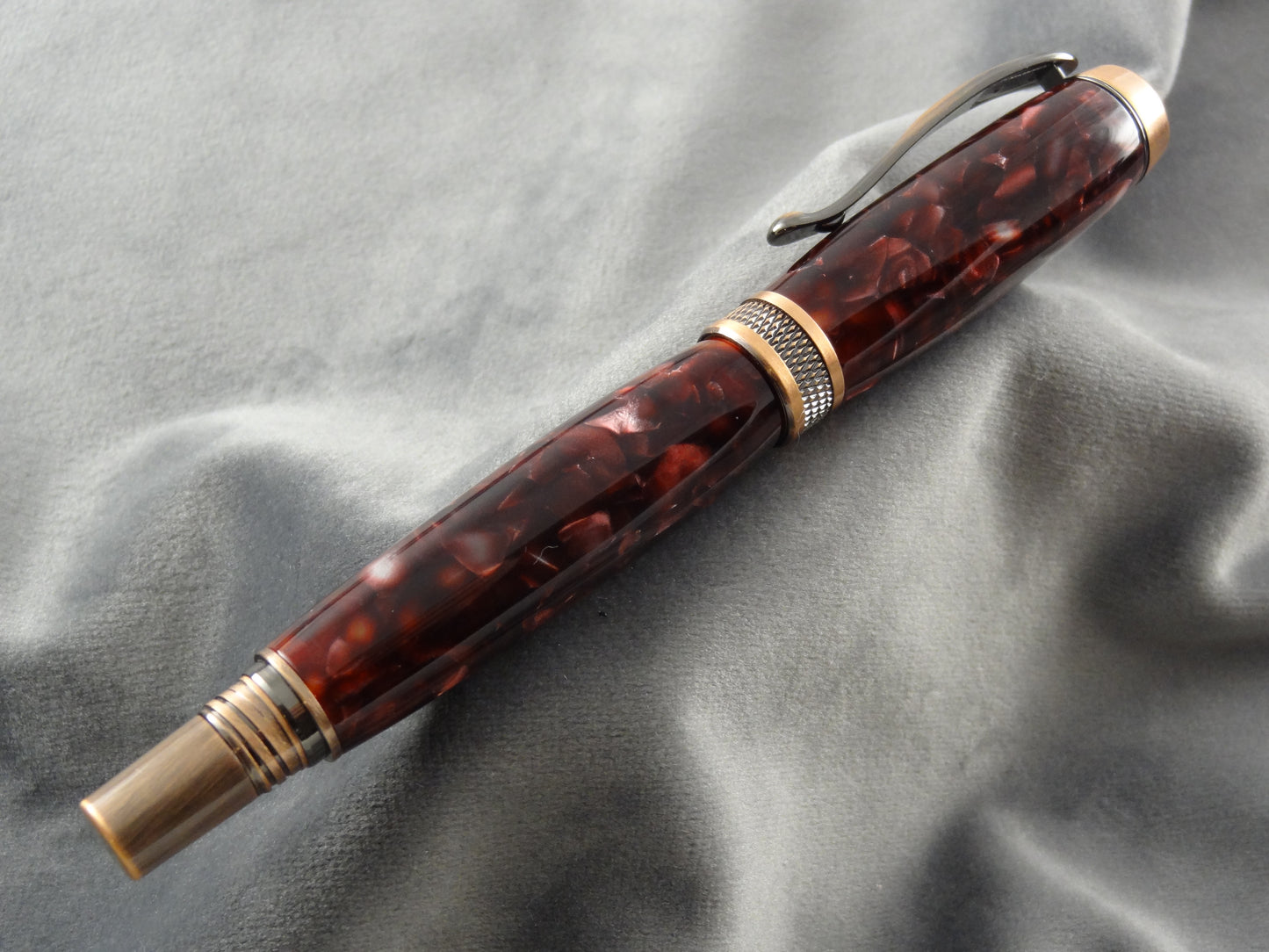 Vintage Port Acrylic Rollerball Ink Pen