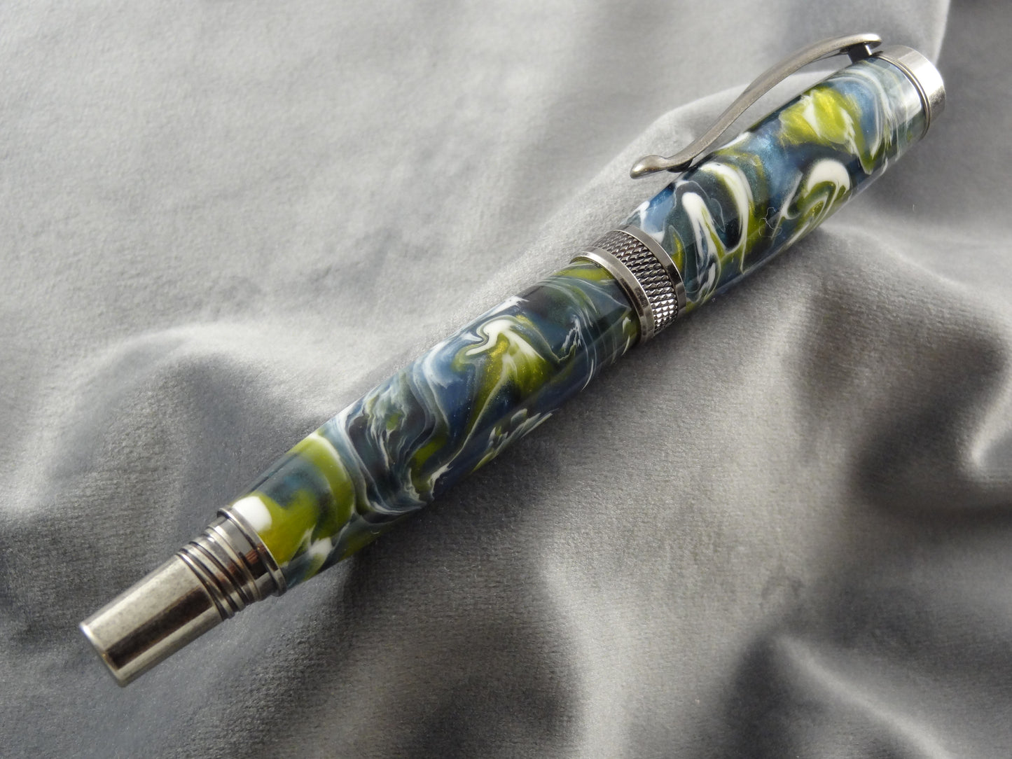 Viridian Acrylic Rollerball Ink Pen