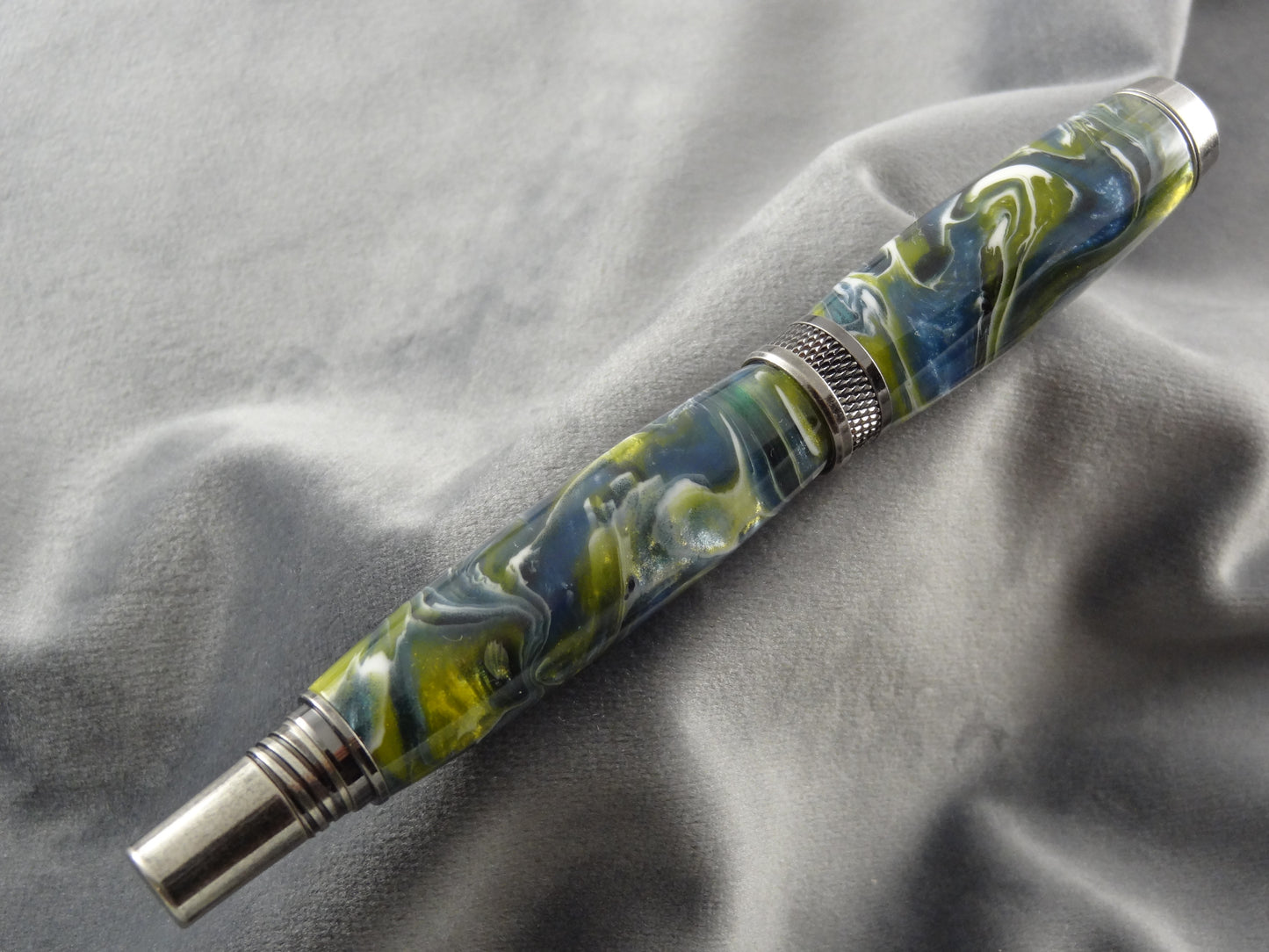 Viridian Acrylic Rollerball Ink Pen