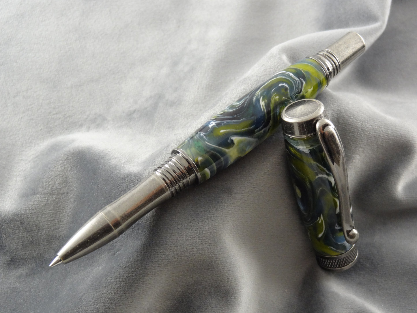 Viridian Acrylic Rollerball Ink Pen