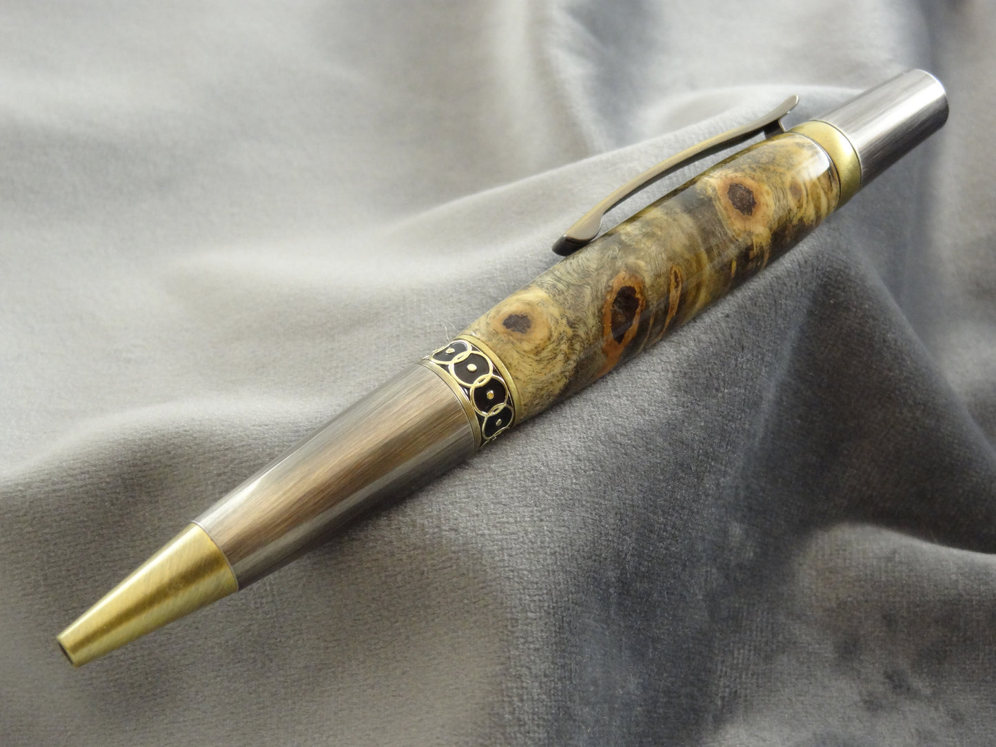 Buckeye Burl Rollerball Ink Pen