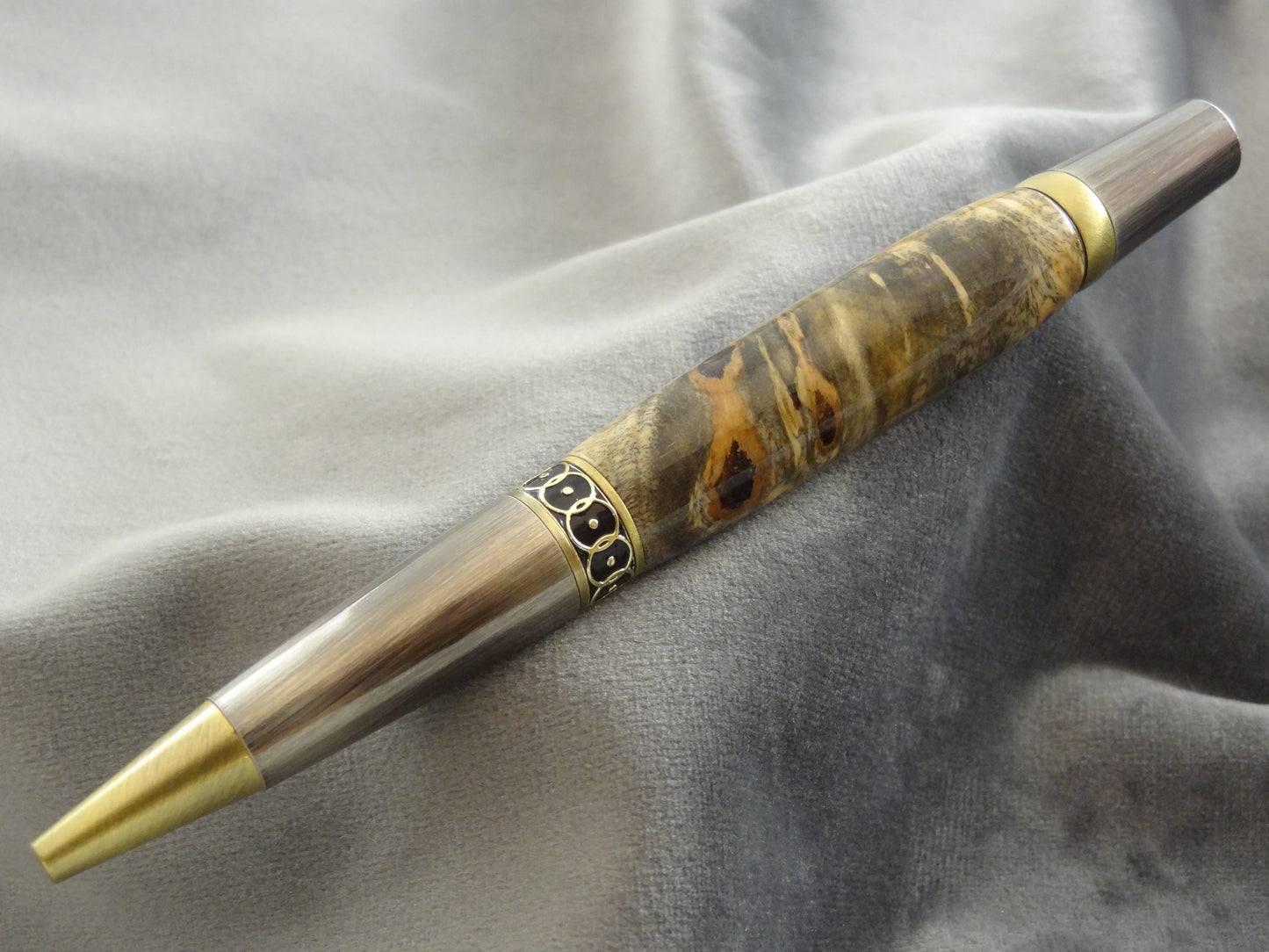 Buckeye Burl Rollerball Ink Pen